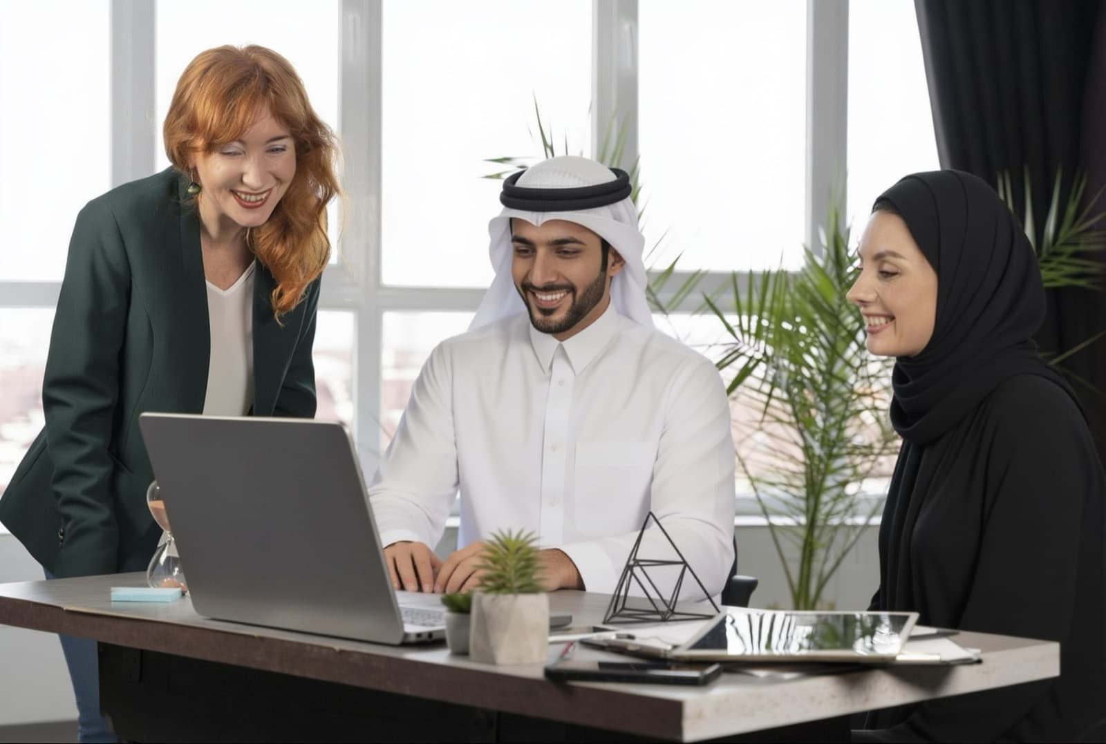 Workforce and HR professionals in a meeting